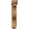 Ekena Millwork Funston Arts and Crafts Rough Sawn Bracket w/ Offset Brace, Western Red Cedar, 6"W x 28"D x 32"H BKT0604X28X32FST03RWR - alternate 3
